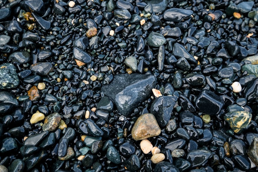 Polished Rocks Blackstone Beach