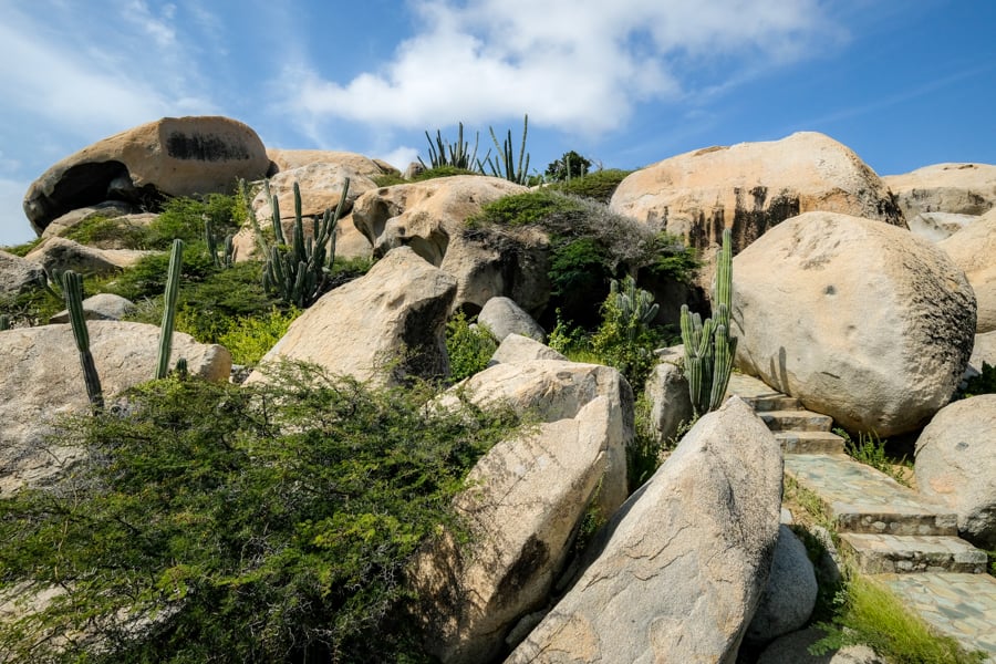 Best Hikes In Aruba Family Friendly Hiking Trails Ayo Rocks Formation