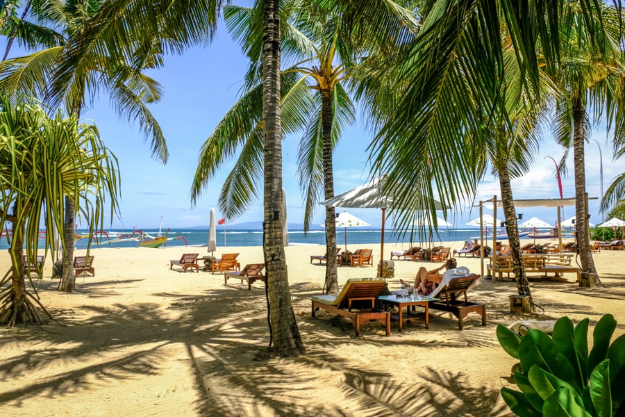 Sanur Bali Beach Tandjung Sari