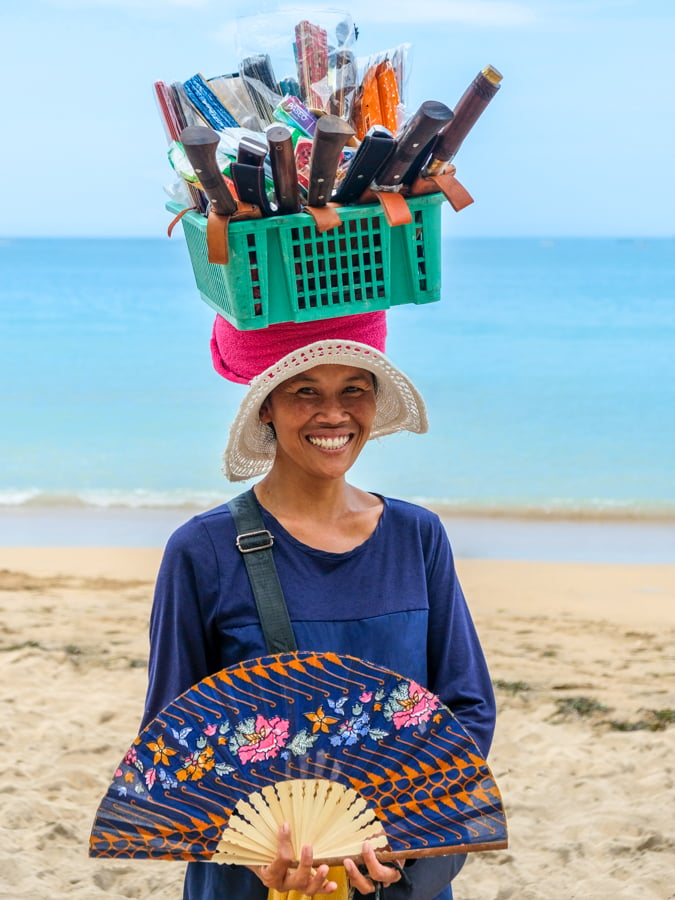 Sanur Beach Seller Bali