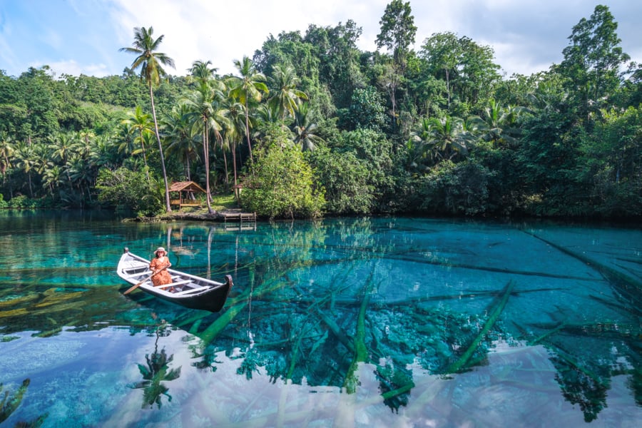 Paisu Pok Lake Paisupok Banggai Sulawesi Indonesia