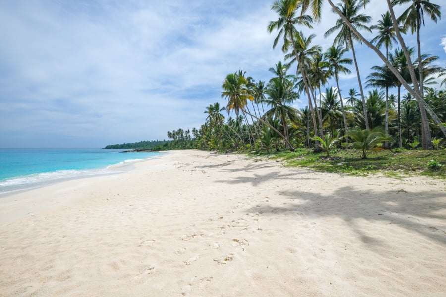 Pantai Mandel Beach Banggai Islands Luwuk Sulawesi Indonesia Travel Guide Itinerary