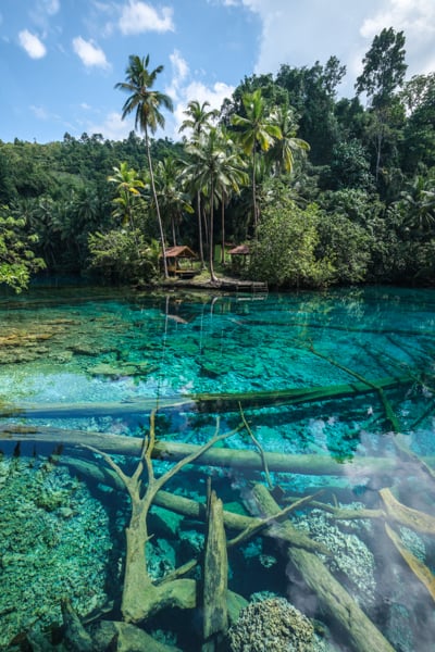 Clear Glass Water Reflection