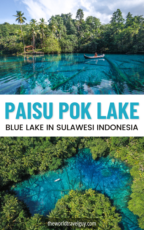 Pinterest Paisu Pok Lake Paisupok Banggai Sulawesi Indonesia