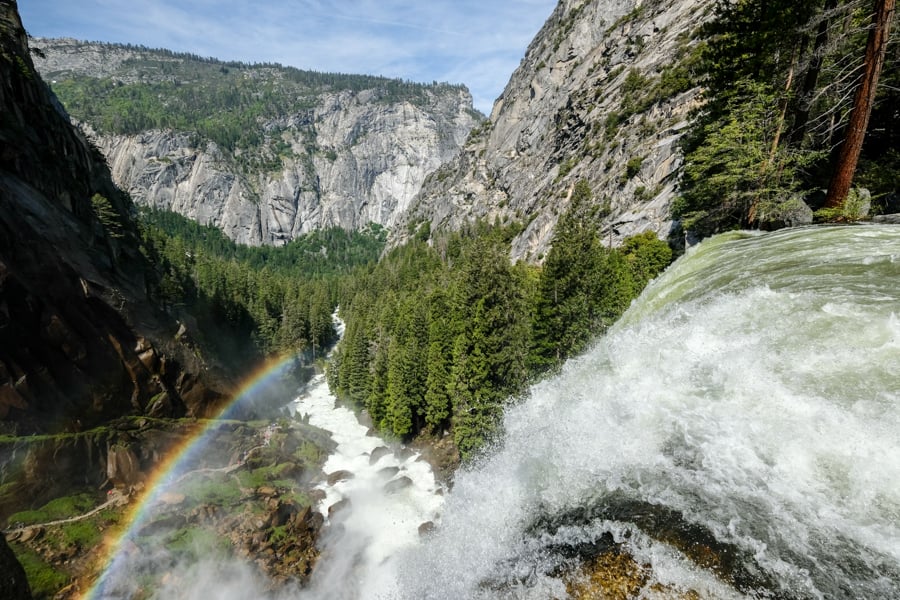 Above Vernal Fall