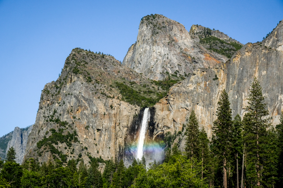 Bridalveil Fall Yosemite National Park One Day Itinerary