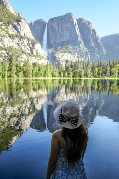 Yosemite Falls Reflection