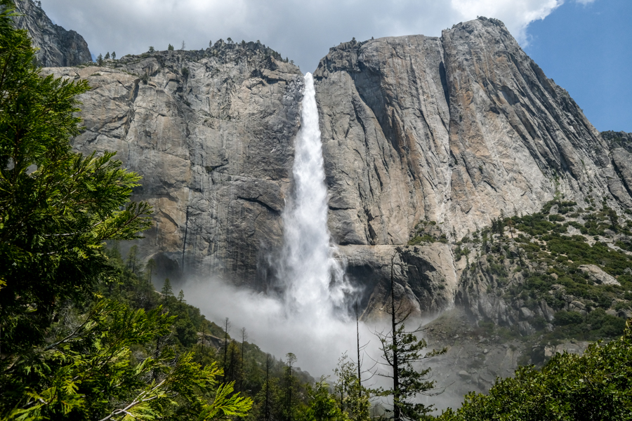 Upper Yosemite Falls Waterfall National Park One Day Itinerary