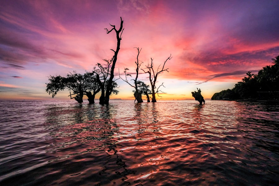 Pantai Kastela Beach Sunset