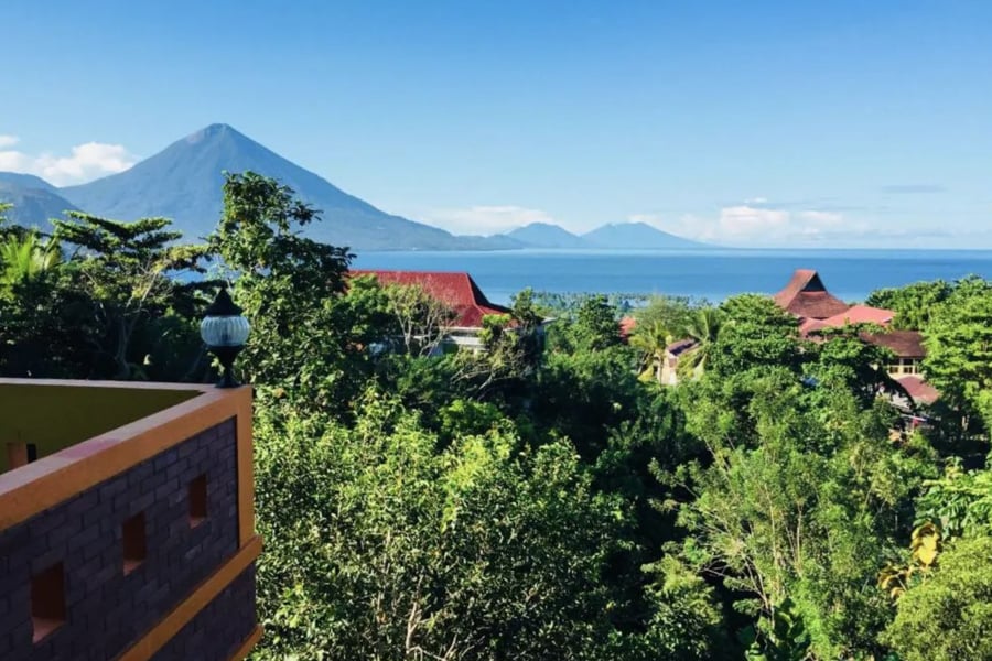 Balcony view at Villa Ma’Rasai