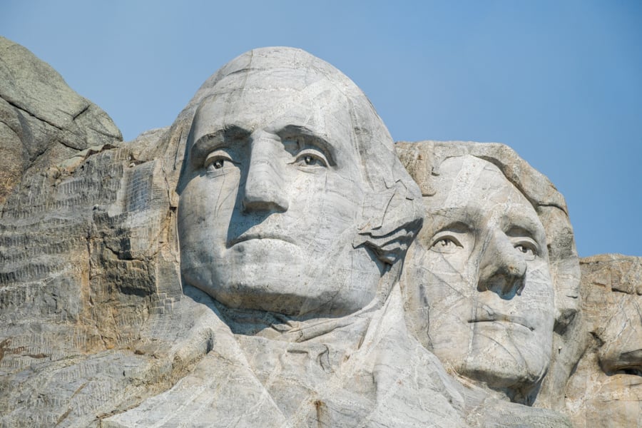 Face of George Washington