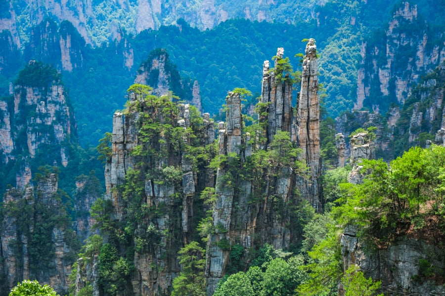 Imperial Writing Brush Peaks Tianzi Mountain