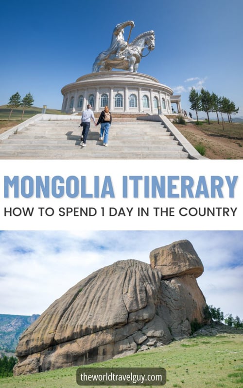 Pinterest Mongolia One Day Travel Itinerary