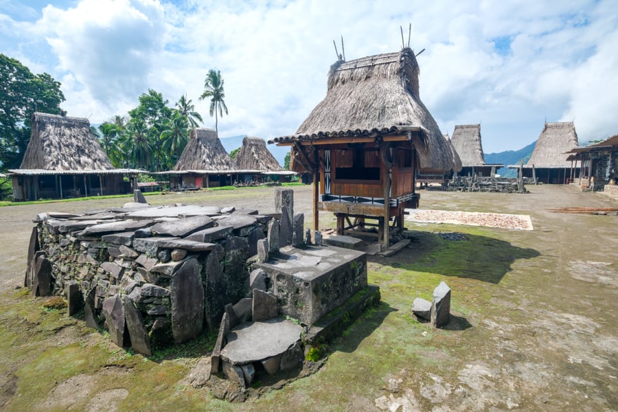 Tololela traditional village in Bajawa