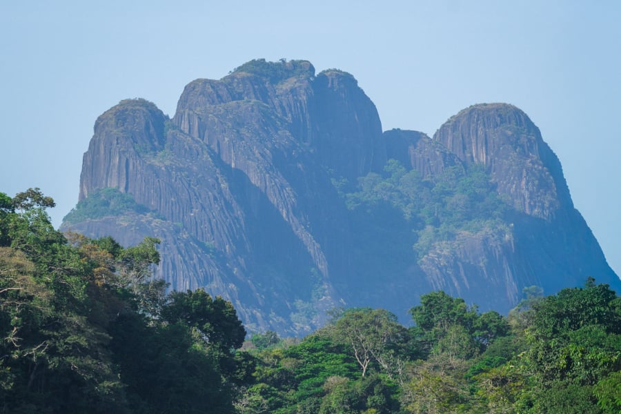 The many peaks of Mount Kasikasima