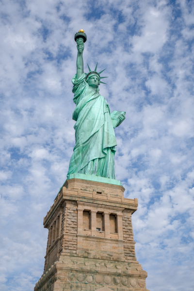 Statue of Liberty pedestal