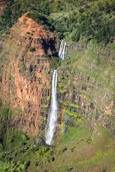 Waipoo Falls in Waimea Canyon