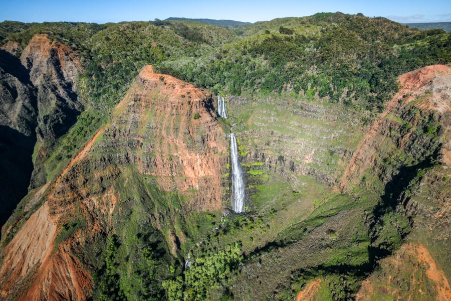 Waipoo Falls in Waimea Canyon